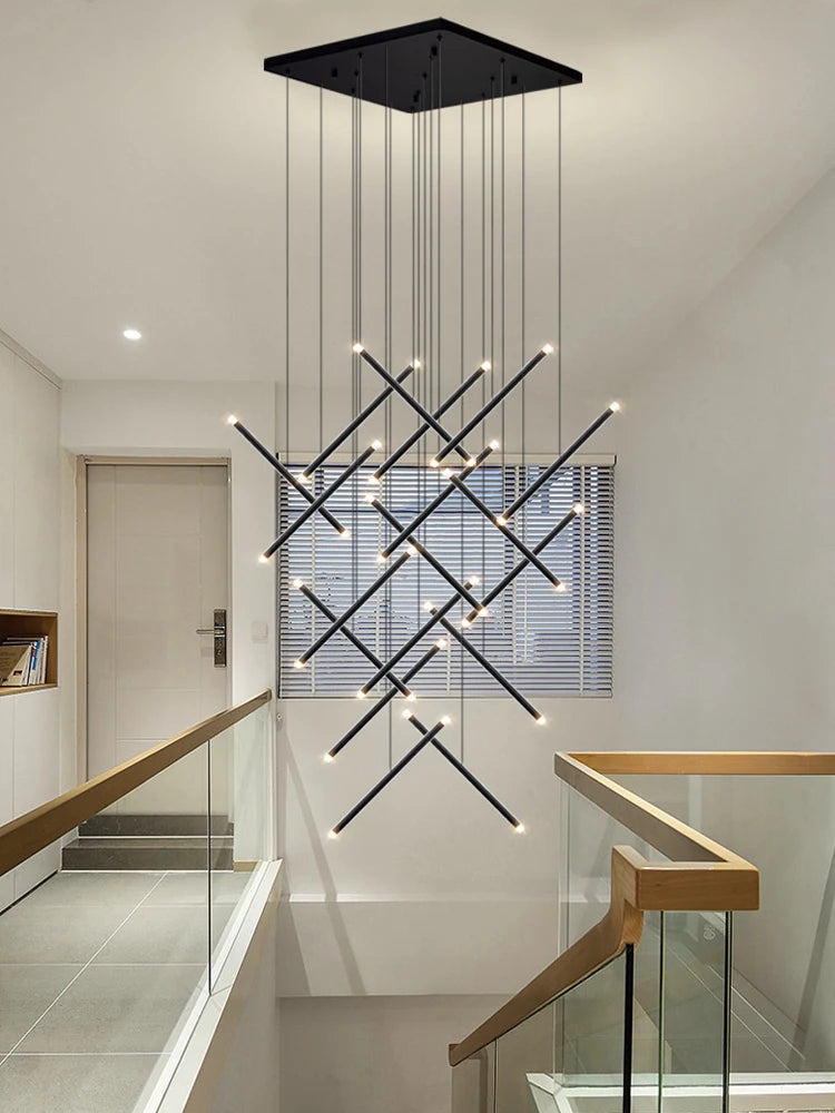 Nordic Pendant Light Modern Living Room Dining Table Lighting Lounge Hanging Restaurant Attic Chandelier Bedroom Ceiling Lamp