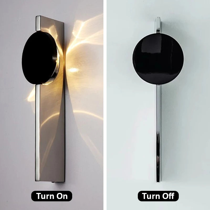 Artistic Corrugated Wall Lamp LED Living Room Background Wall Light Home Porch Corridor Wall Sconce Atmosphere Creative Lighting