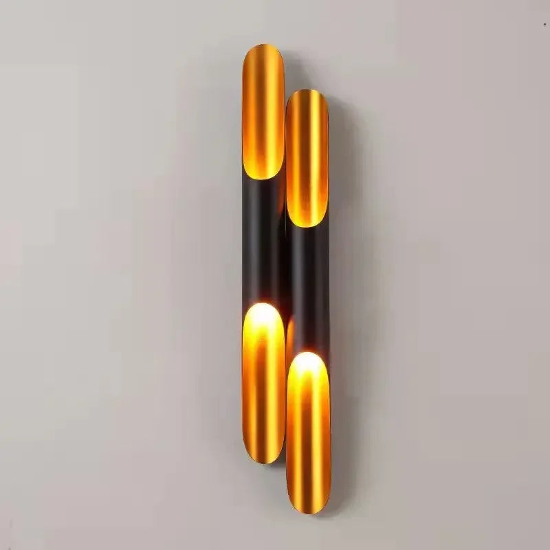 Led Wall Lamp Lights for Living Room Modern Wall Decororation E27 Sconce Long Tube