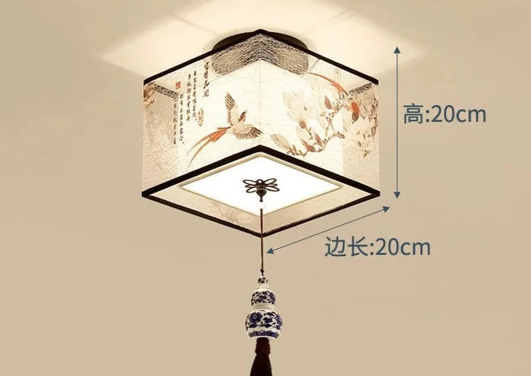 Corridor Warm Ceiling Light Hotel Villa Hotel Entrance Foyer Entrance Balcony Light
