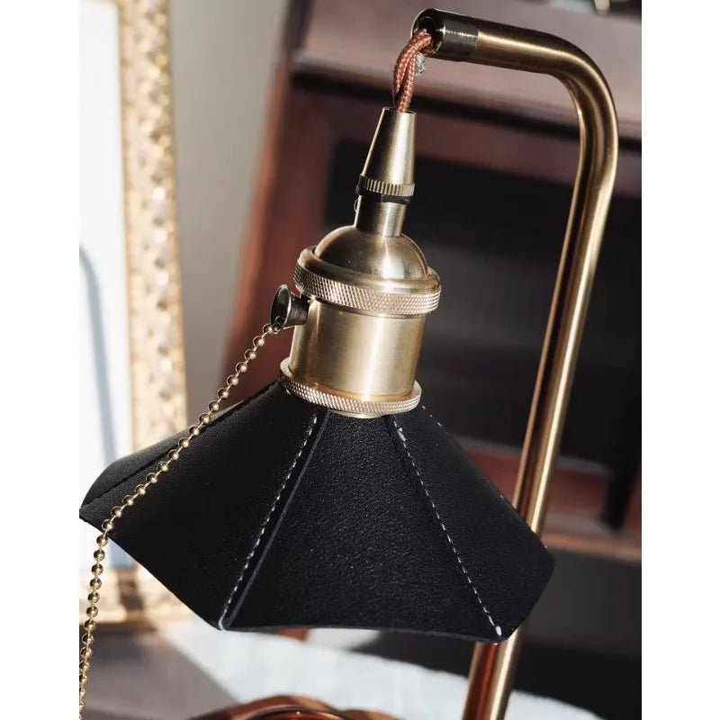 American Retro Candle Warmer Lamp (Dimmable, Temperature Regulating) - Ins Style Glass Aromatherapy Melting Wax Table Lamp & Night Light for Home Decor & Gifts