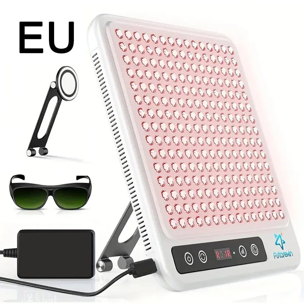 Red Light Therapy Panel Device LED Facial Anti-inflammatory Skin Care Light 660nm850nm Lamp for Anti-Aging Pain Relief