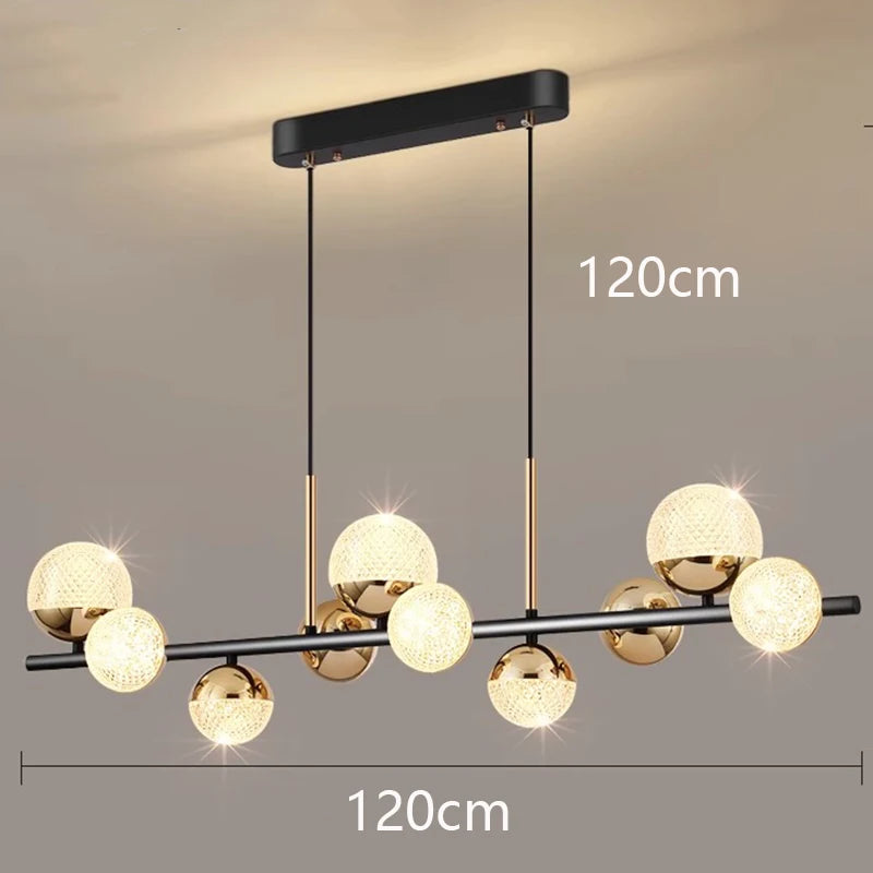 Modern LED Pendant Light for Living Room - Luxury Home Decor Chandelier