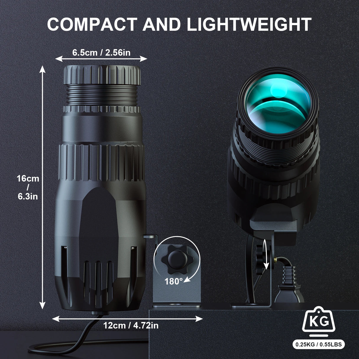 2Pcs 10W LED Mini Spotlight With Remote Manual Focus RGBW Pinspot Stage Light For DJ Disco Bar Club Show Wedding Party