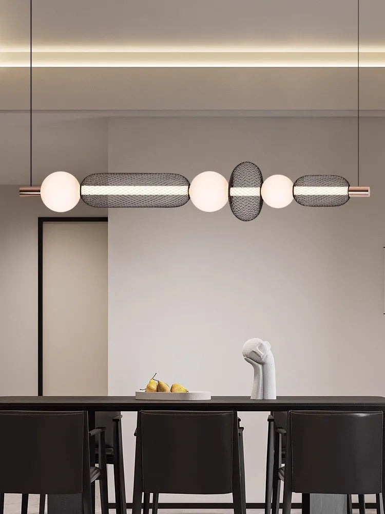 Modern Restaurant Chandelier Nordic Designer Coffee Table LED Pendant Lamp Kitchen Dining Room Bedroom Home Decor Hanging Lamp