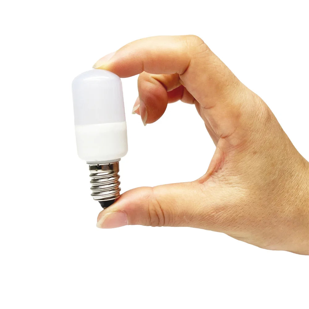 1.5W Mini LED Light Bulbs (E14 & E12 Screw Base) | 1, 3, or 5-Pack Appliance Lights for Fridge & Sewing Machine