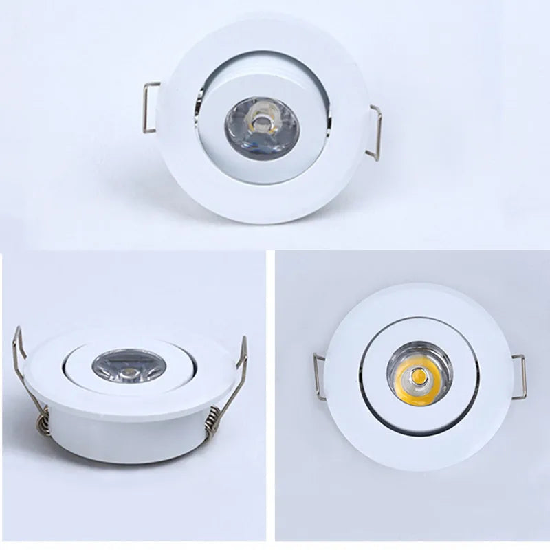 3W LED Mini Ceiling Spotlight - Recessed AC85-265V Micro Downlight