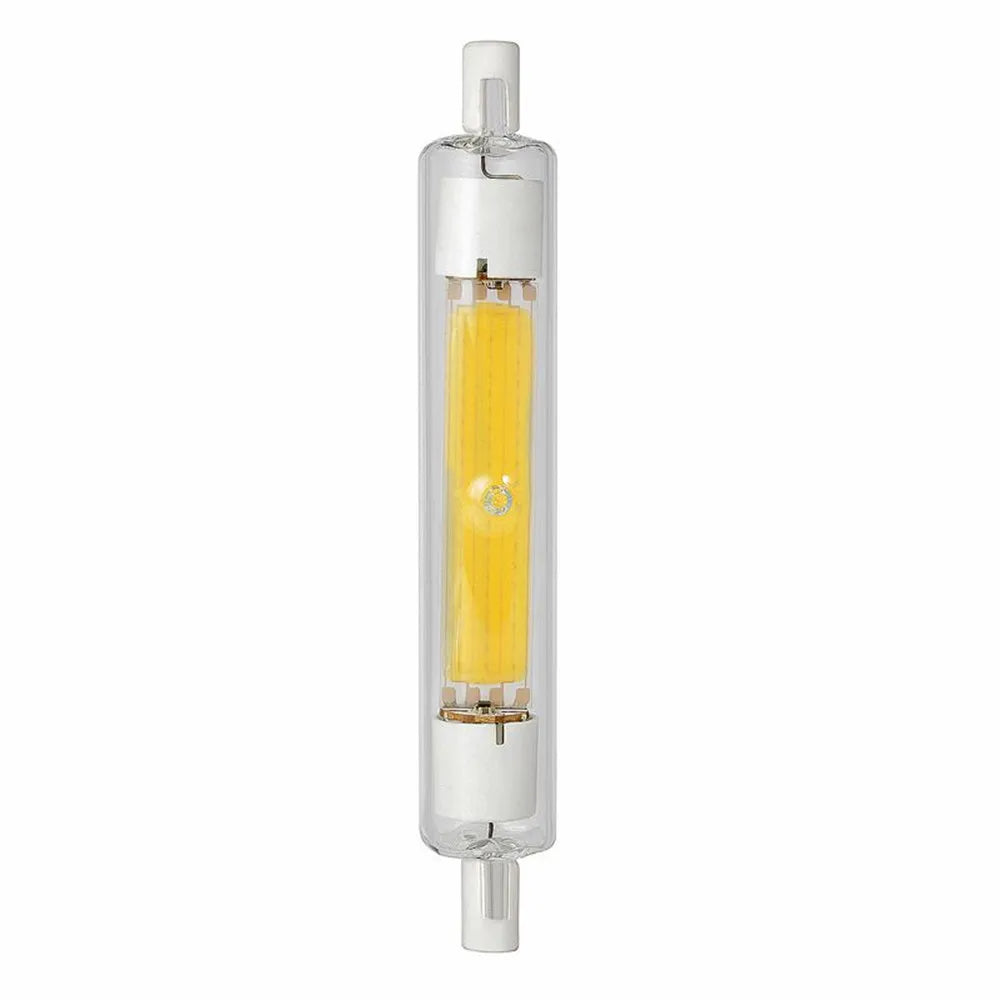 Deep Dimmable R7S COB LED Corn Lamp - 78mm 118mm Flicker-Free Halogen Replacement