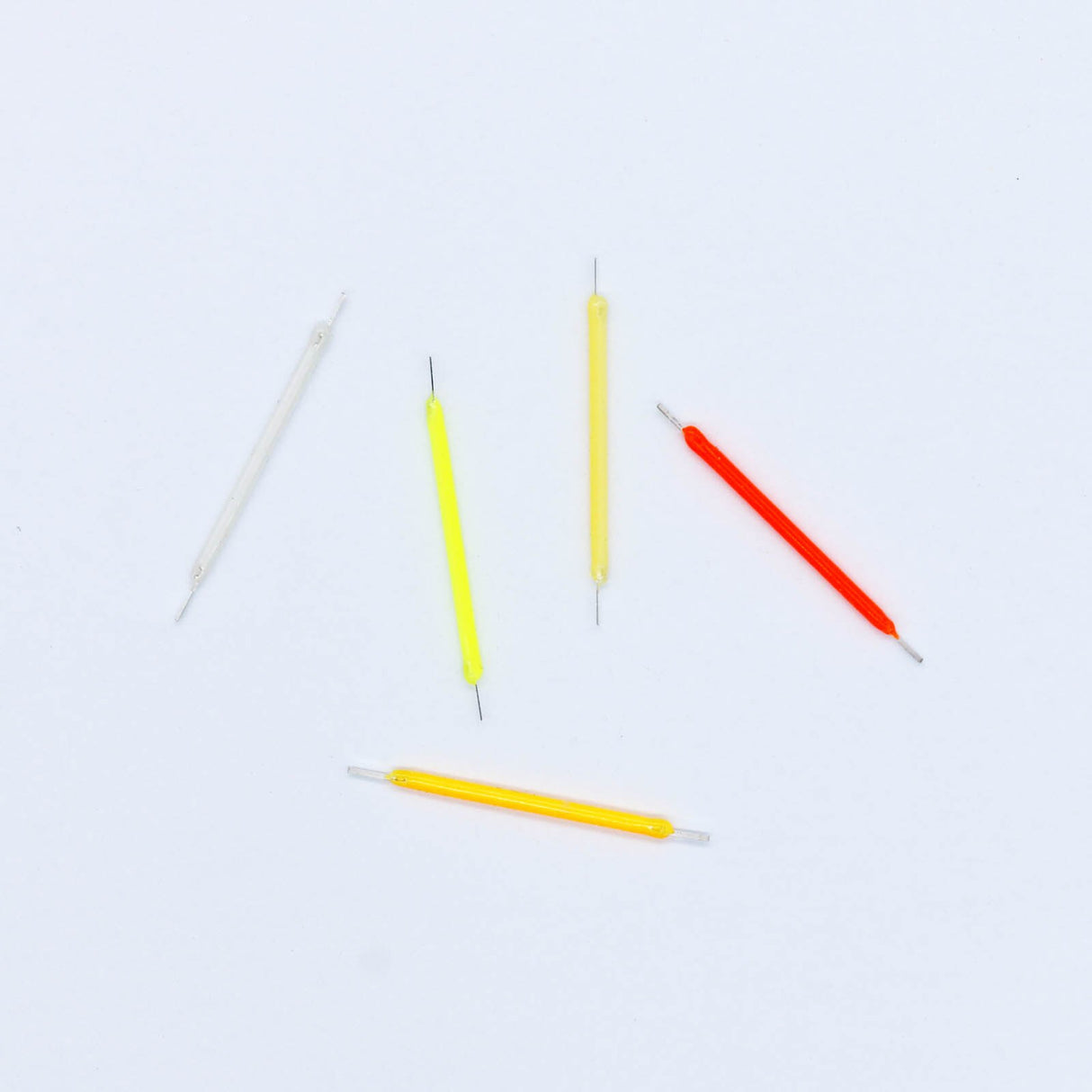 10pcs Edison Bulb LED Filament Lamp Parts 38mm DC3V DC12V LED Bead Incandescent Light Accessories Diode for holiday lighting DIY