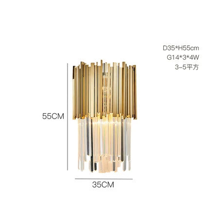 LED Gold Chrome 2 Layer Crystal Ceiling Chandeliers 2023 New Trend Lighting Lustre Suspension Luminaire Lamp For Living Room