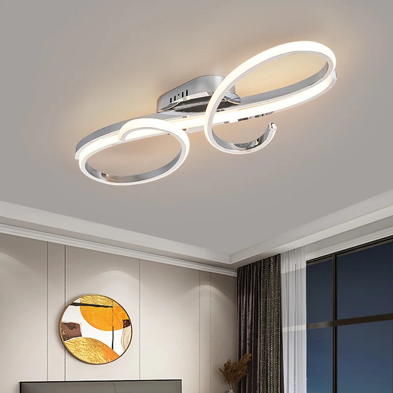 2026 Luxury Atmospheric Living Room Bedroom Ceiling Light Modern Simple High-end LED Dining Hall Ceiling Lamps Creative Home Light