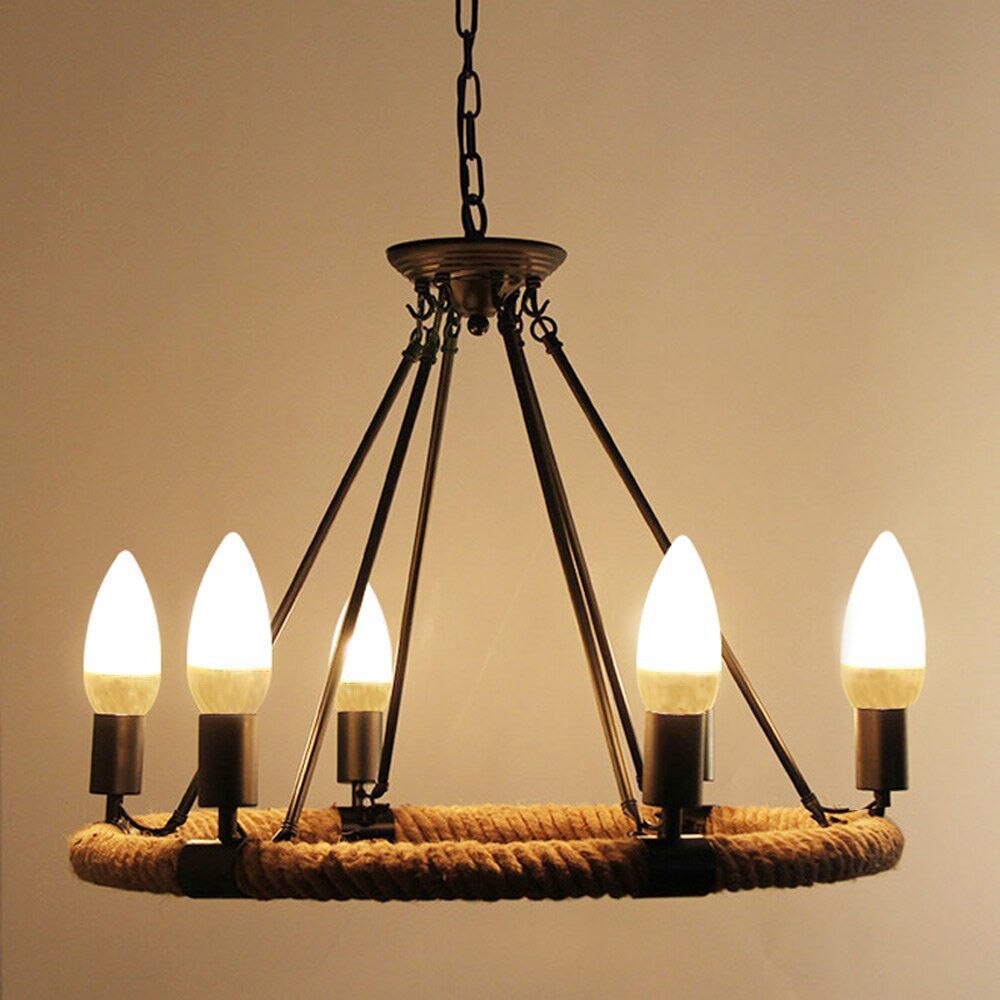 6pcs/Lot led Candle Bulb E14 LED Lamp Indoor Light 220V-240V 5W LED Chandelier Warm Cold White For Home Decoration