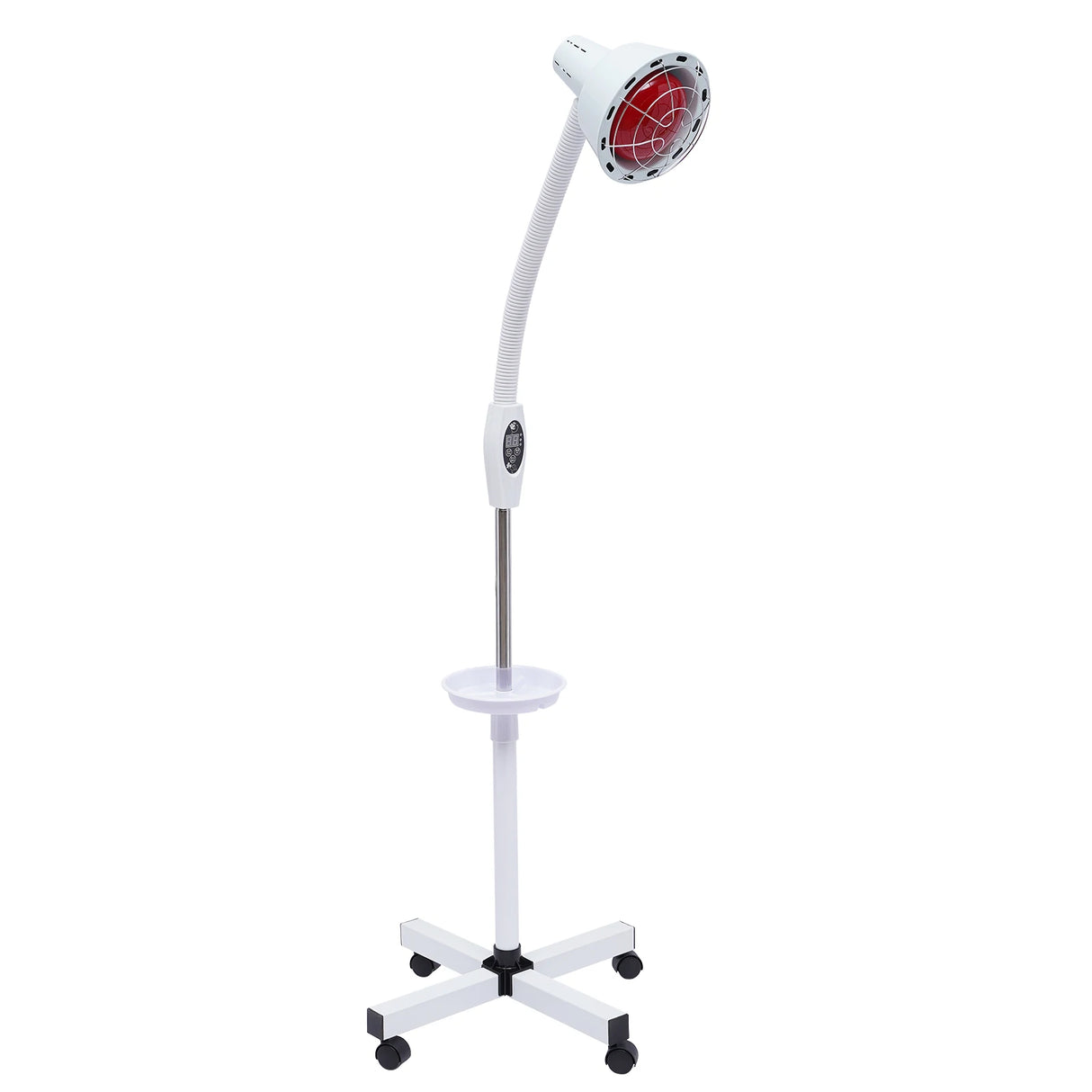 275W Infrared Heat Lamp Near Red with Flexible Arm & Remove Control Standing Lamp for Relieve Joint and Muscle Aches 110V