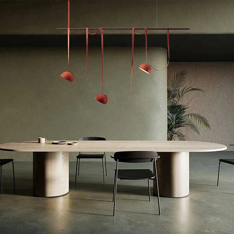 Nordic Modern Restaurant Living Room Study DIY Belt Creative Coffee Shop Design Exhibition Hall Decoration Lighting
