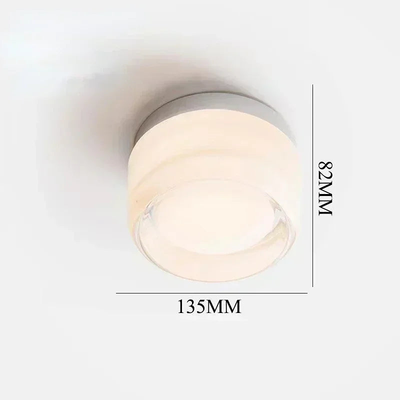 Design Led Wall Lamps for Bedroom Bedside Indoor Outdoor Led Round Sconce Light Fixtures Background Luminaire Acrylic Lighting