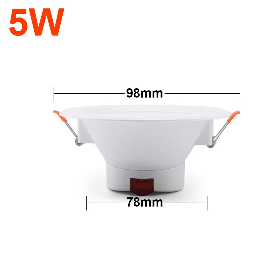 15W 9W 7W 5W Smart LED Downlight RGB Dimmable Spotlight Tuya WiFi Smart Ceiling Lamp RGB+CW+CCT Voice Control with Alexa Google