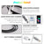 Universal Car Ambient Lights LED Interior RGB Symphony Atmosphere Lamp USB APP Control Remote