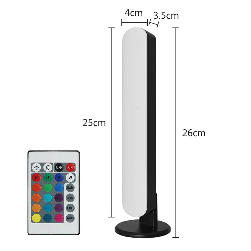 RGB Music Rhythm Pickup Light - Smart LED Symphony Ambient Lamp for Gaming