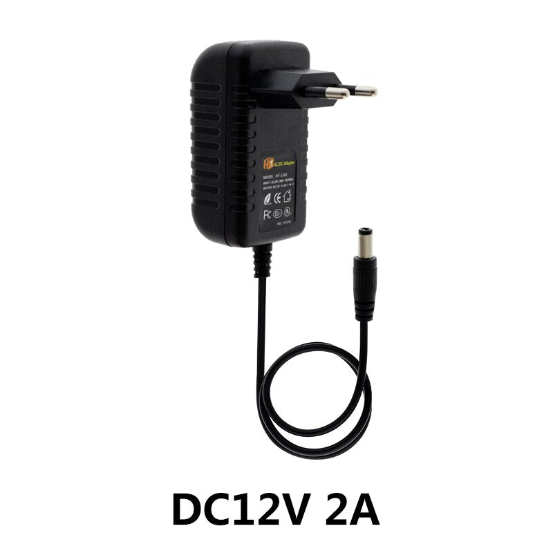 DC12V Adapter AC100-240V Lighting Transformers Output DC12V 1A 2A 3A 5A 6A 8A 10A EU / US Plug Power Supply for LED Strip