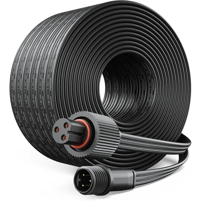 FYBL-Waterproof 16FT Extension Cable For Govee Cord For Govee H705A H706A Permanent Outdoor Lights Series