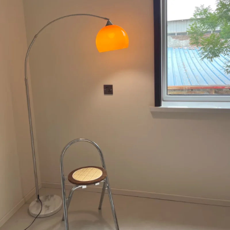 Modern Minimalist Living Room Bedroom Floor Lamp LED Reading Home Decoration Lamp Bed Retractable Cafe Floor Light Mood Lamp LED