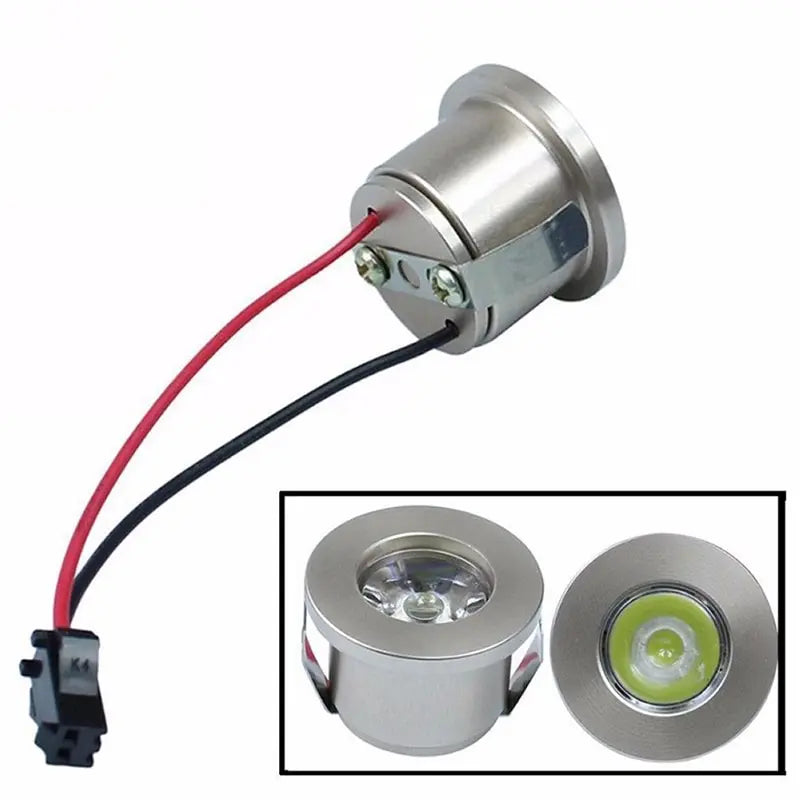 Mini Surface Mounted LED Downlight - 1W 3W Jewelry Cabinet Spotlight