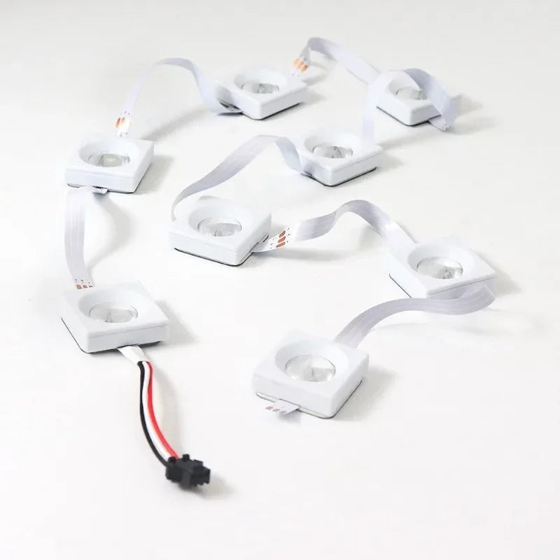 8 LED Motion Activated Night Light - Magnetic Battery Powered Kitchen Cabinet Light