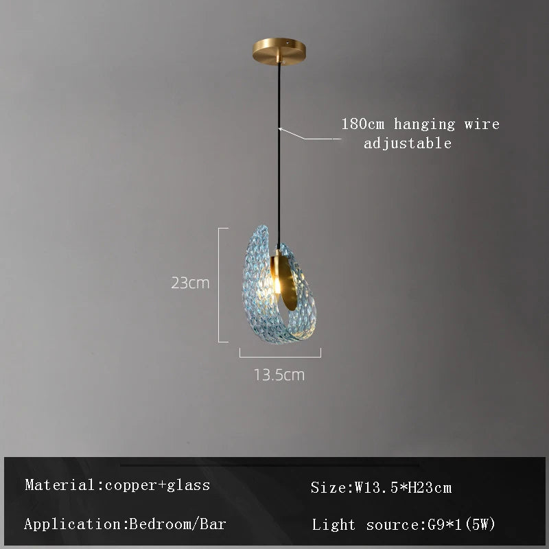 Glass-made Modern Home Appliance Ceiling Chandelier Designer Hanging Lamps for Living Room Dining Room Decoration Flower Shape