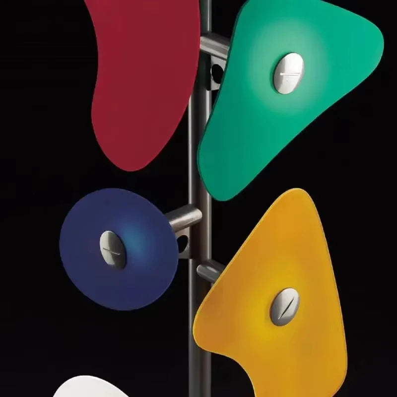 Modern Creative LED Floor Lamp - Artistic Designer Standing Light Fixture for Living Room Accent & Bedroom Bedside Decor
