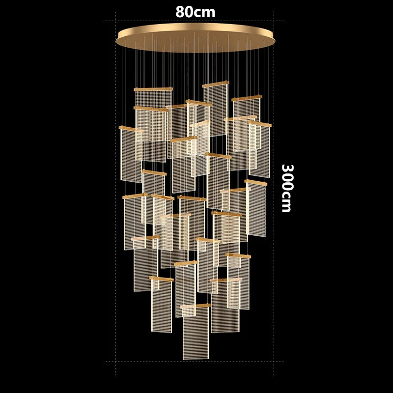 Nordic home decor dining room Pendant lamp lights indoor lighting stair lamp hanging light chandelier lamps for living room