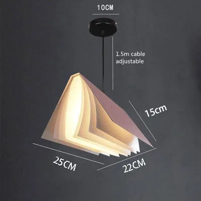 Creative Modern Book Style Pendant Light - Art Ceiling Chandelier