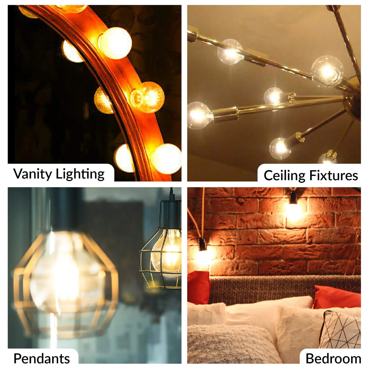 E27 Edison LED Filament Bulb G95 G80 Globe Bulb 2700K 4000K 12W 16W Retro Vintage Lamp Decorative No Flicker Bulb