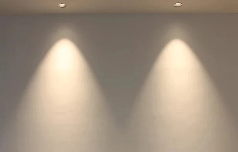 Led Frameless Recessed Downlight 5W Mini Spotlight Wall Washing Lamp Anti-glare White and Black Indoor Lighting 12Pcs/Lot