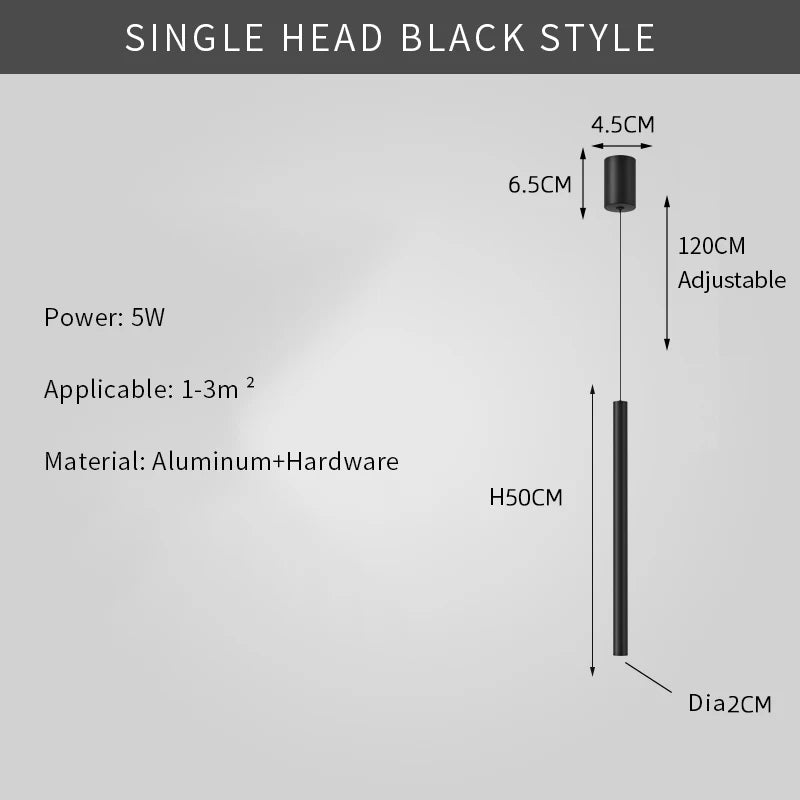 Modern Bedroom Chandelier Suspension Bedside Pendant Ceiling Lamp Nordic Minimalist Living Room Decor Bar Cafe Lights Fixtures