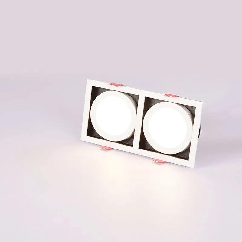 Nordic Square LED Downlight - 10W 20W Recessed Ceiling Spotlight AC110V 220V