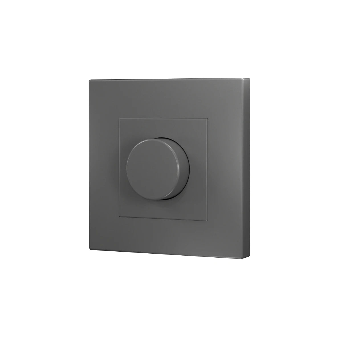 Adjustable Rotary Knob Switch Dimmer Light Plastic Mechanical LED Dimmable Brightness Memory Wall Mounted Switches