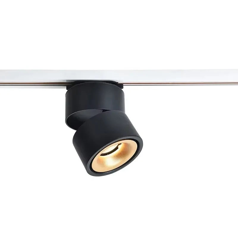 350° rotation 90° up and down folding adjustable light mounting and track spotlights suitable for home merchants 10W,12W,15W,18W