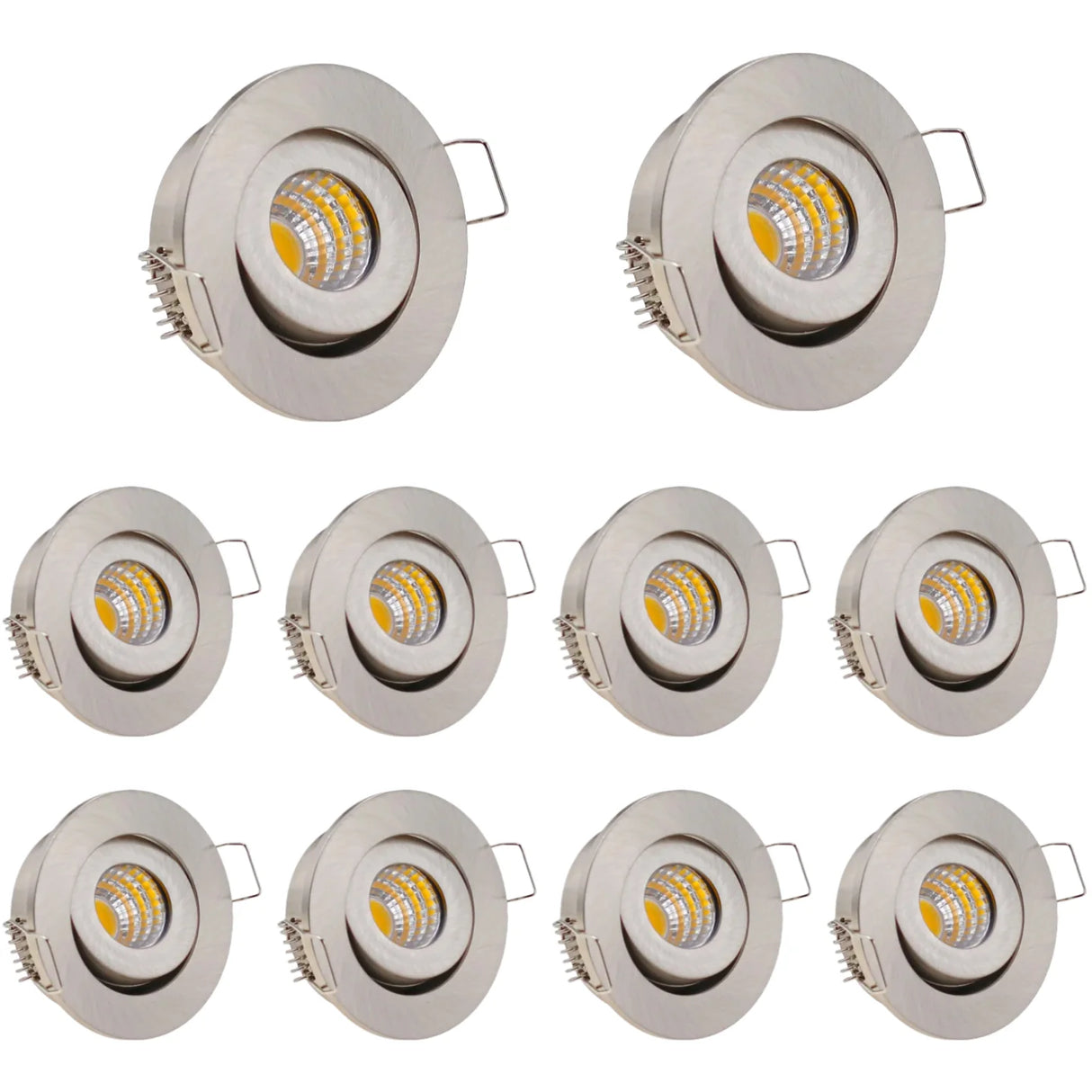 IP65 Waterproof Recessed LED Downlight - 3W Dimmable Spot Light