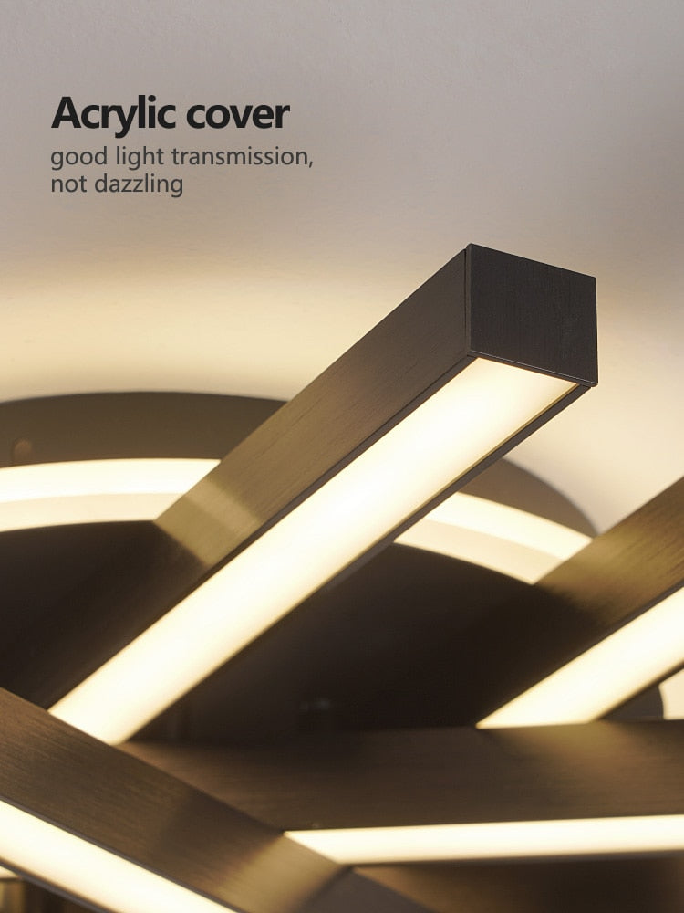 2023 new ceiling lamp Nordic modern LED lamp living room dining room bedroom lights ceiling chandelier