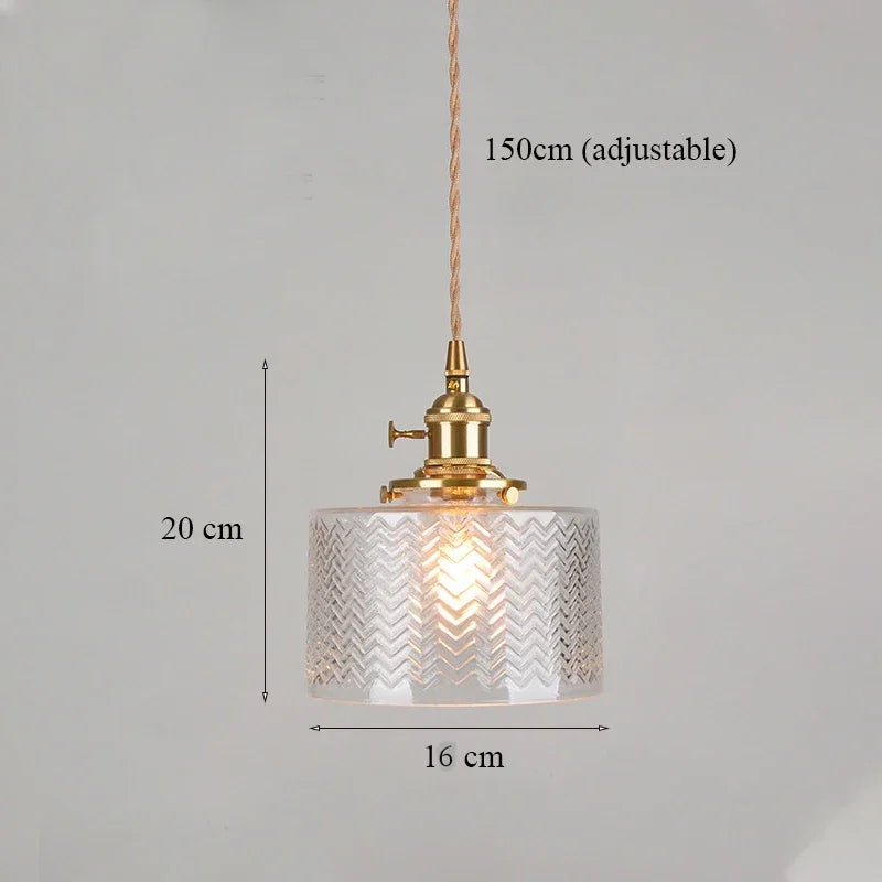 Nordic Green Minimalist Glass Light Chandelier Creative Wall Lights Personality Brass Decors Sconce Bedroom Bedside Dining Room