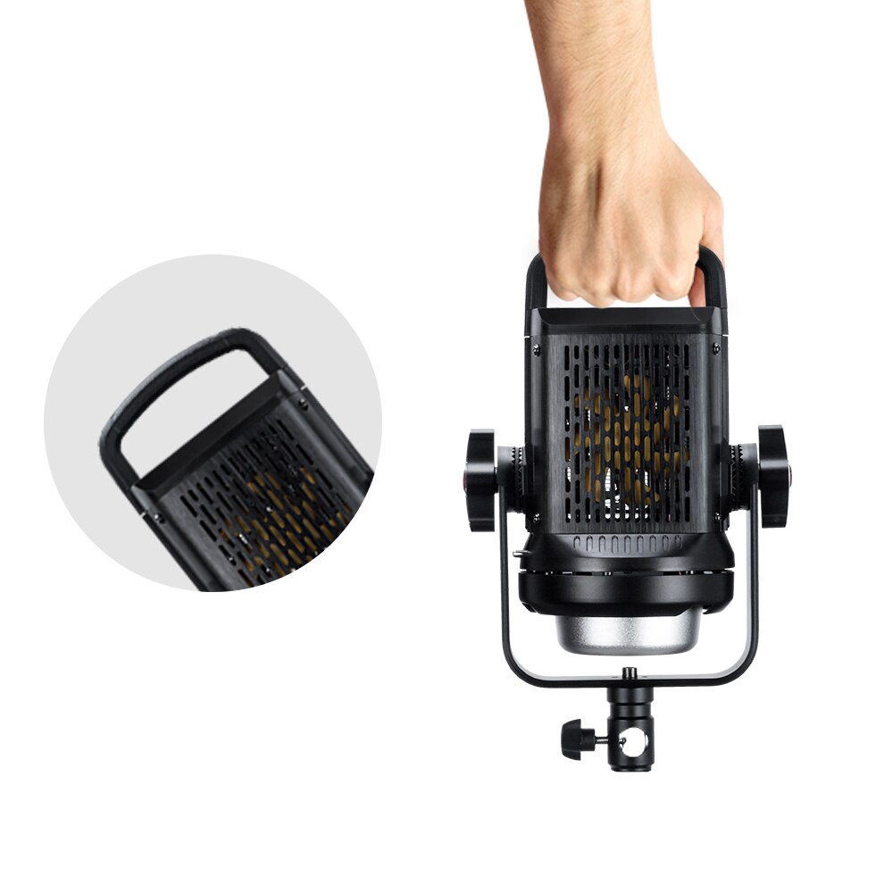 D1200BL Photography LED Lighting Bi-Color 3200-5600K Professional Continuous Output 120W Studio Light with Remote Control