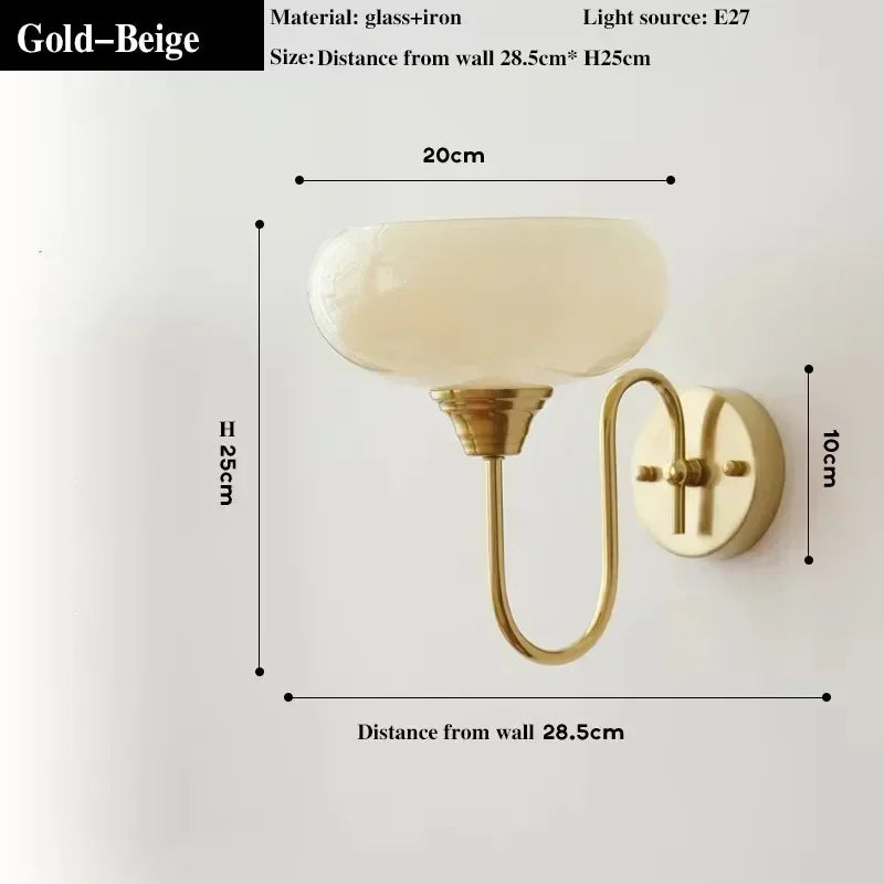 Retro Artistic Design Glass Pendant Light Ball Used in Bedrooms Study Rooms Living Kitchens Island Chandelier Indoor Hanging