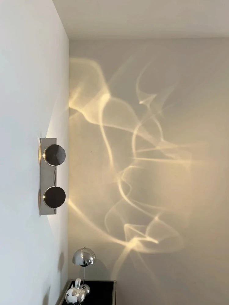 Creative Art Corrugated LED USB Rc and Wiring Wall Lamps Bedroom Bedside Shadow Sconces Aisle Porch Corridor Atmosphere Light
