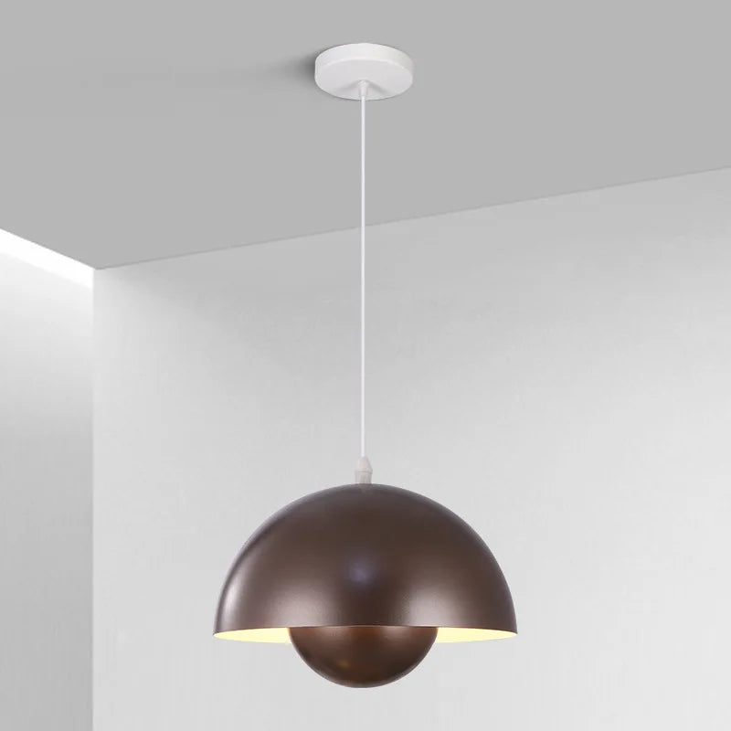 Flowerpot Pendant Lamps French Cream Wind Art Hang lamp Loft Kitchen Restaurant Bar Living Bedroom Demark Lights Fixtures