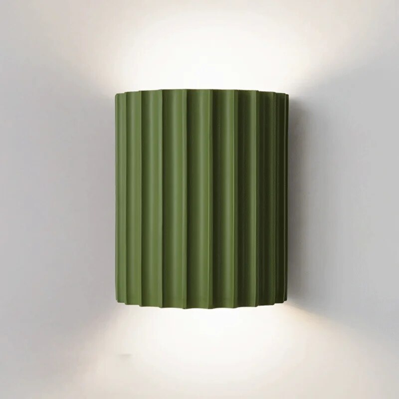 Nordic Aisle Stairway Resin Bedroom Wall Lamp Indoor Modern Creative Lights Home Decoration Porch Living Room Background Sconce