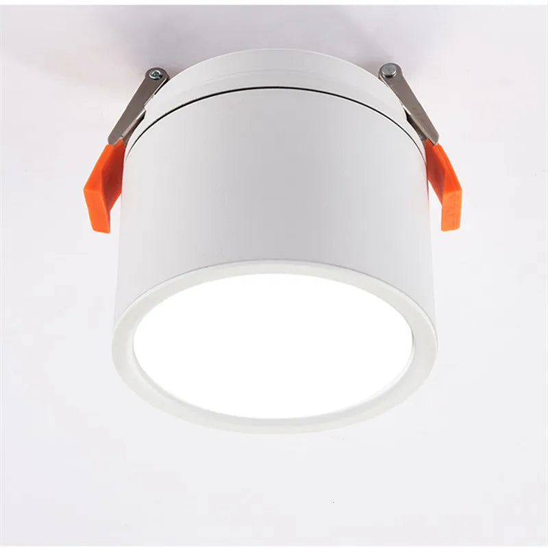 Dimmable LED Downlights Anti-glare Folding Rotation Recessed Ceiling Lamp 9W 12W 15W 20W 110V 220V Driver COB LED Spot Lights
