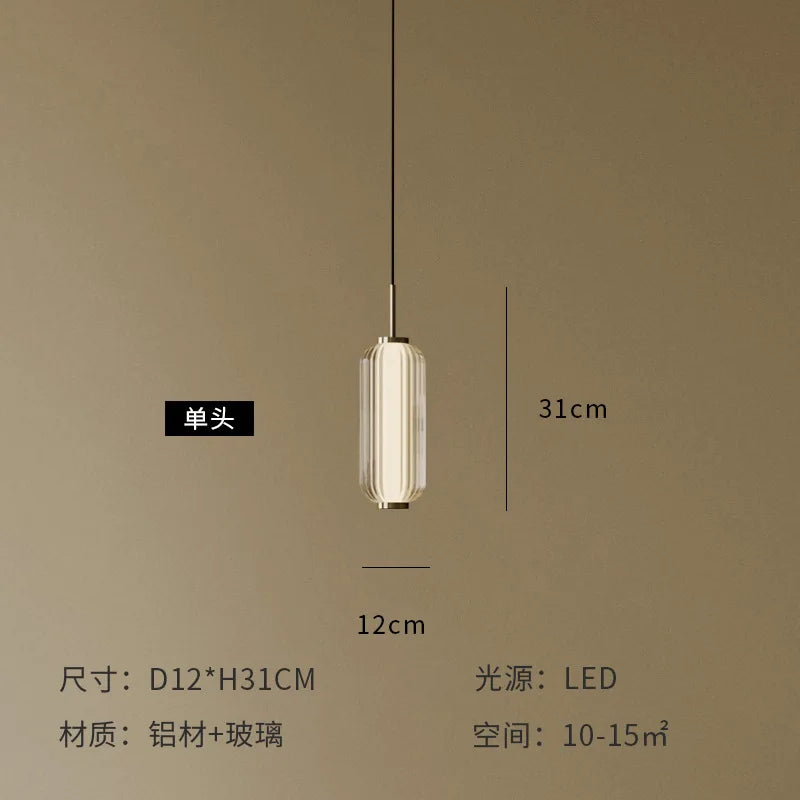 2026 Italy Light Luxury Hotel Living Room Chandelier High-grade Nordic Restaurant Staircase Combination Small Pendant Lights LED