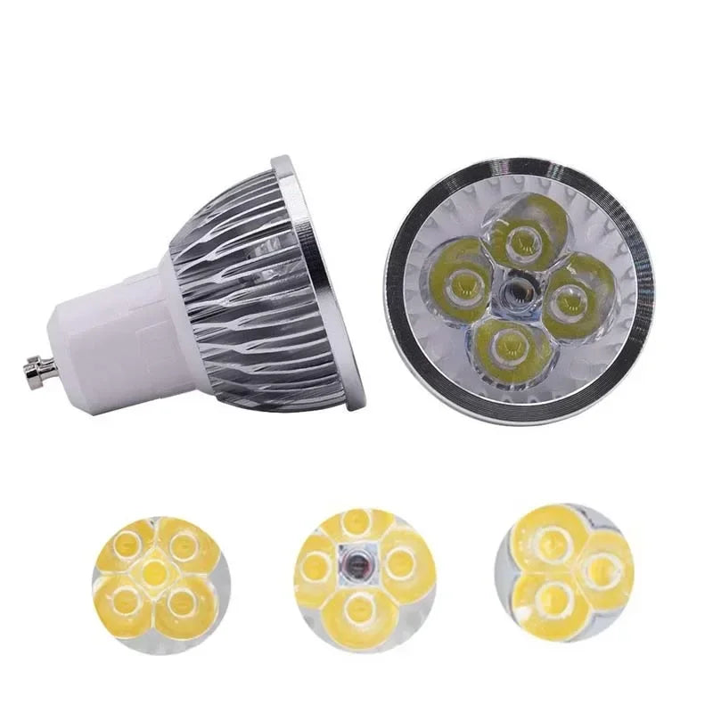 Super Bright GU10 LED Bulb | 9W 12W 15W Dimmable Spotlight | 110V 220V
