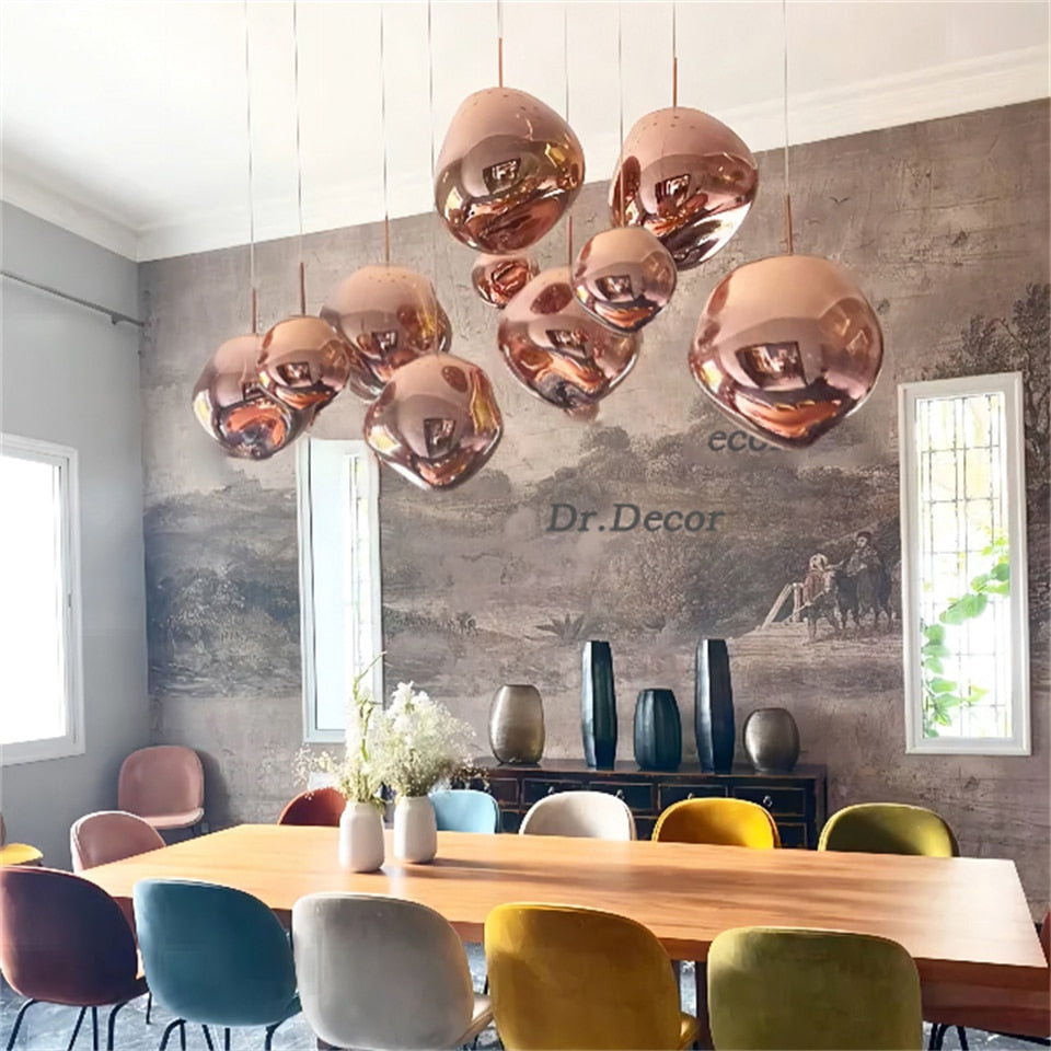 Modern LED Lava Pendant Lights Nordic Living Room Bedroom Lamp Kitchen Home Decor Light Indoor Lighting Loft Bar Hanging Lamps