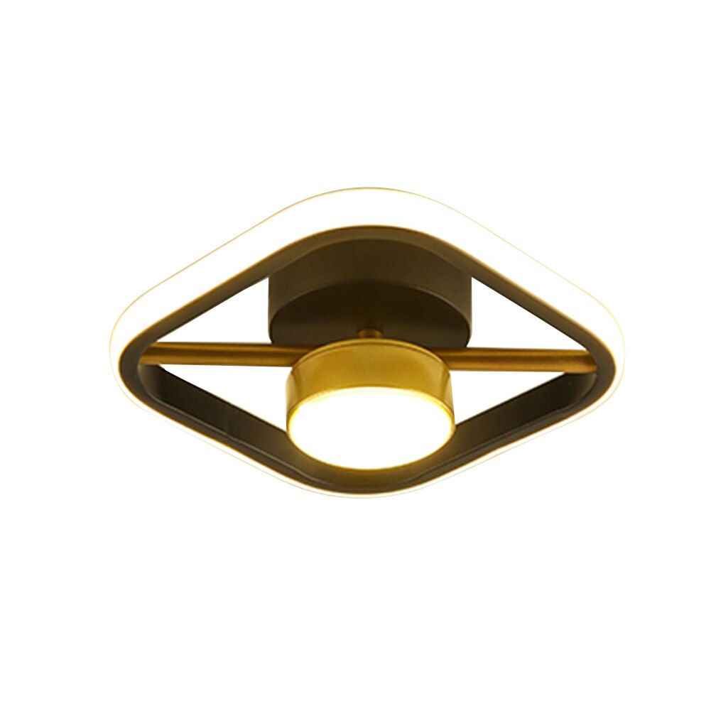 Modern LED Ceiling Light Fixture Indoor Lighting Chandelier Light Ceiling Minimalist Square Round for Home Hallway Balcony Aisle